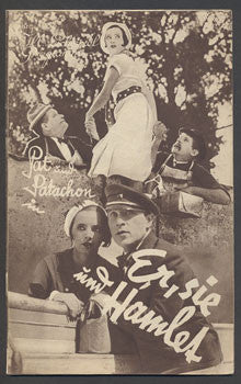 1933. Režie: L. Lauritzen. Hrají: Pat a Patachon. /Ill. Lichtspiel-Programm/film/
