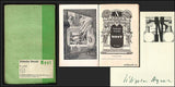Teige - NEZVAL; VÍTĚZSLAV: MOST. - 1937. Original wrappers. Design by KAREL TEIGE. Good condition. Podpis autora.