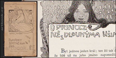 1897. Secesní ilustrace JANA PREISLERA.