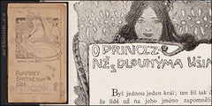Preisler - MAŠEK; KAREL: POHÁDKY ŠPATNĚ KONČÍCÍ.  - 1897. Secesní ilustrace JANA PREISLERA.