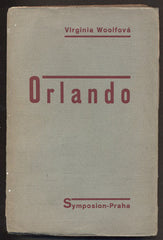WOOLFOVÁ; VIRGINIA: ORLANDO. - 1929. Symposion. Kresby FRANTIŠEK MUZIKA.