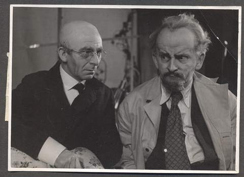 Dobová fotografie KAREL DRBOHLAV. /divadlo/
