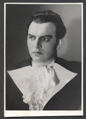 LINKA; MILOŠ.  - 1940. Dobová fotografie JOSEF HEINRICH. /divadlo/