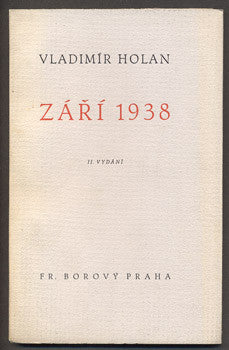 1938. České básně. Podpis autora. 