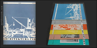 ARCHITEKTURA ČSR. - 1950. Honzík; Starý; Kándl; Brož; Lodr. /architektura/
