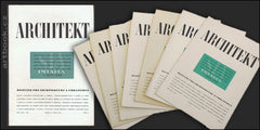 ARCHITEKT. - 1949. Měsíčník pro architekturu a urbanismus. /architektura/