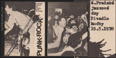 Punk Rock  / Josef Vlček. - 1978.  Jazzová sekce. Text přednášky v Divadle hudby. 6. Pražské jazzové dny.