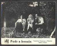 PUDR A BENZÍN. - Jan Werich a Jiří Voskovec. 'Fotoska'. /film/kino/w/