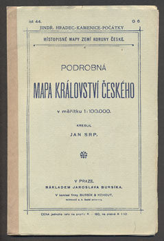 Kreslil JAN SRP. /místopis/mapa/