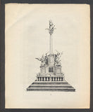 VÝSTAVA IKONOGRAFIE A BIBLIOGRAFIE MARIÁNSKÉHO SLOUPU. - 1924.