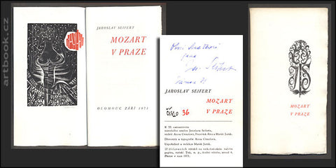 1971. Podpis autora. Dřevoryty ANNA GRMELOVÁ.