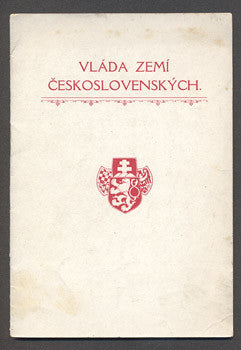1918. Dekret. Výnos. /historie/