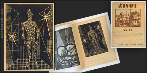 1946. Originální dřevoryt; 205x150; grafická příloha v časopise Život. Skupina 42.