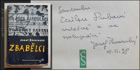 1958. Podpis autora. První vydání.