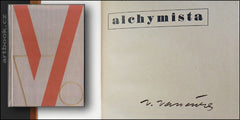VANČURA; VLADISLAV: ALCHYMISTA. - 1932. 1.vyd. Družstevní práce. Podpis autora.