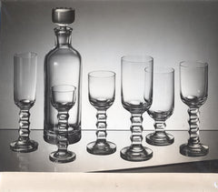 JINDŘICH BROK - Fotografie skla.   - 1973. Originální fotografie. /sklo/