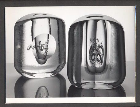 1970. Originální fotografie. /sklo/