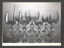 JINDŘICH BROK - Fotografie skla.    - 1975. Originální fotografie. /sklo/