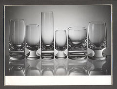 JINDŘICH BROK - Fotografie skla.    - Originální fotografie. /sklo/