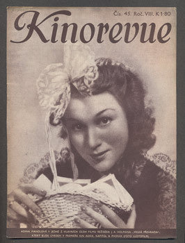 1942. Obrázkový filmový týdeník. Adina Mandlová.