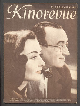 1942. Obrázkový filmový týdeník. Oldřich Nový; Hana Vítová.