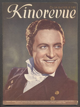 1942. Obrázkový filmový týdeník. Willy Fritsch. Vlasta Matulová.