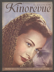 Ilse Werner - KINOREVUE. - 1942. Obrázkový filmový týdeník. Ilse Werner.