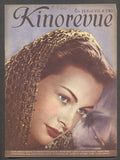 Ilse Werner - KINOREVUE. - 1942. Obrázkový filmový týdeník. Ilse Werner.