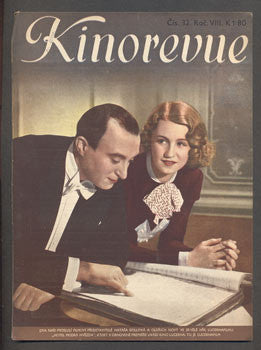1942. Obrázkový filmový týdeník. Oldřich Nový; Nataša Gollová.
