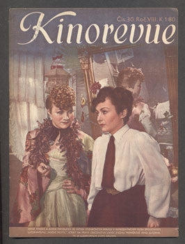 1942. Obrázkový filmový týdeník. Adina Mandlová; Hana Vítová .