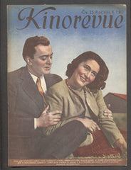 Marie Glázrová; Karel Höger - KINOREVUE. - 1942. Obrázkový filmový týdeník. Marie Glázrová; Karel Höger.