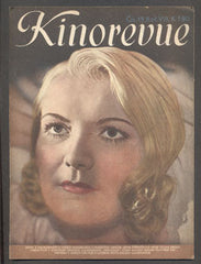 Copy of Jiřina Štěpničková - KINOREVUE. - 1941. Obrázkový filmový týdeník. Jiřina Štěpničková. Adina Mandlová.