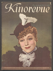 Adina Mandlová - KINOREVUE. - 1941. Obrázkový filmový týdeník.  ADINA MANDLOVÁ z filmu 'NOČNÍ MOTÝL'.