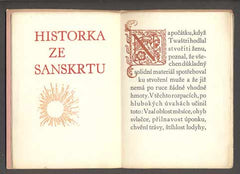 HISTORKA ZE SANKASTRU. - 1947. Iniciála ZDENA BRAUNEROVÁ; vytiskl Alois Chvála.