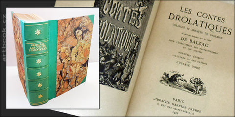 1926. 425 ilustrací Gustav Doré; polokožená vazba.