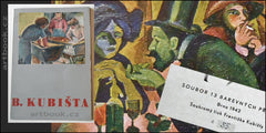 BOHUMIL KUBIŠTA. Soubor 13 barevných příloh. - 1942. Soukromý tisk Františka Kubišty. Ručně čísl. výtisk 55 .