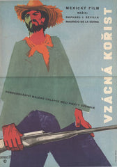VZÁCNÁ KOŘIST. - 1961. Mexický film. Režie Mauricio de la Serna; Raphael J. Sevilla. Autor plakátu: THEODOR ROTREKL.