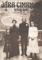 JÁRA CIMRMAN LEŽÍCÍ; SPÍCÍ. - 1983. Český film. Režie Ladislav Smoljak  . Autor plakátu JAROSLAV WEIGEL.