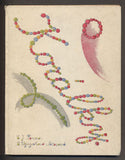 POPERA; E. J.: KORÁLKY. - 1949. Ilustrace BOŽENA VEJRYCHOVÁ-SOLAROVÁ.