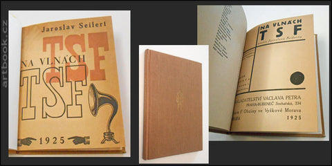 1925. 1. vyd. Edice Hosta sv. I. Obálka a typografie KAREL TEIGE. /poesie/