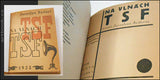 SEIFERT; JAROSLAV: NA VLNÁCH TSF. - 1925. 1. vyd. Edice Hosta sv. I. Obálka a typografie KAREL TEIGE. /poesie/