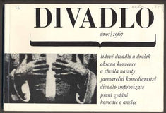 DIVADLO. Únor. 1967. (18. ročník). - 1967. Obálka LIBOR FÁRA. foto  JOSEF KOUDELKA; BERMACH; DRBOHLAV.