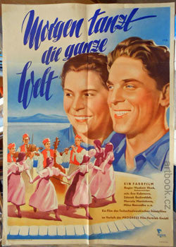 1953. Autor: zn. H.B.  DDR. Orig. titul: Zítra se bude tančit všude. Český film; 1952.