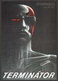TERMINÁTOR - 1984. Autor: MILAN PECÁK. Režie: James Cameron. Filmový plakát. 420x300 Sci-Fi.