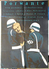 PORWANIE. / Únos. - 1953. Autor: JULIAN PALKA. Režie: Jan Kadar & Elmar Klos. Polský filmový plakát. 860x590