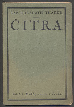 1924. Dřevoryt FRANTIŠEK KOBLIHA.Zátiší; Knihy srdce i ducha. Louka 26. /Divadlo/
