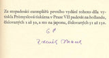 MACEK; ZDENĚK: ZEMĚPIS LÁSKY. - 1928. Podpis autora.