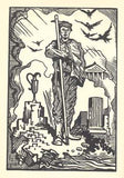 PRAŽÁK; ALBERT: OSVOBOZENSKÝ SMYSL TYRŠOVA DÍLA. - 1931. 'Tyršův odkaz'. Ilustarce JAN KONŮPEK. Podpis autora.  /Sokol/
