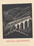HONS; JOSEF: POHÁDKY SILNIC; MOSTŮ A TRATÍ. - 1942. Knižnice železničářských autorů 'Ozubené kolo'. Ilustrace JAN PACÁK.