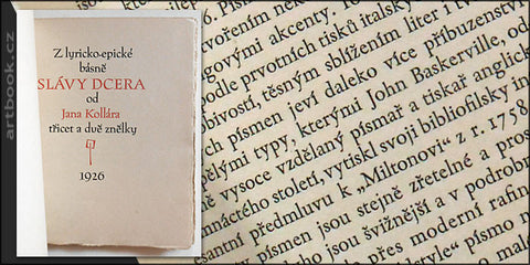 1926. Karel Dyrynk; vzorník písem.
